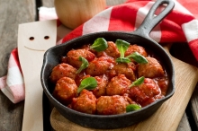 Κεφτεδάκια με Λιγκουίνι