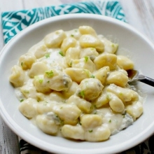 Νιόκι Πατάτας με 4 Τυριά και Λάδι Τρούφας