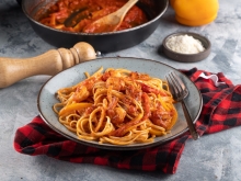 Γαριδομακαρονάδα με Λιγκουίνι