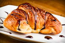 Κρουασάν Βουτύρου με Μερέντα