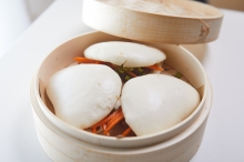 Crispy Chicken Bao Buns