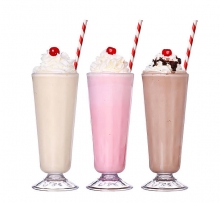 Lila Pause Milkshake