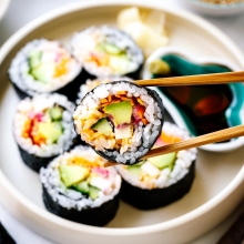 Vegetables Maki Rolls (8 τεμ)