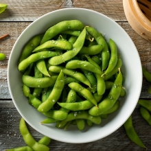 Φασολακια Edamame με Σάλτσα Σόγιας