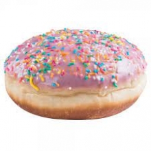 Donut με Γέμιση Φράουλα