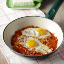 Shakshuka (Αυγά με την Ντομάτα)