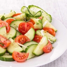 Σαλάτα Αγγουροντομάτα