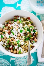 Σαλάτα Ρεβύθια - Φέτα - Αβοκάντο - Ντοματίνια