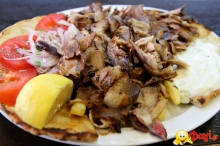 Γύρος κοτόπουλο μερίδα