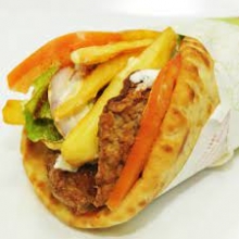 Πίτα με Μπιφτέκι Λαχανικών