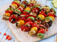 Σουβλάκι Λαχανικών Μερίδα