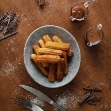 Churros με Ντιπ Επιλογής (12 τμχ)