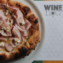 Pistachio Mortadella Pizza