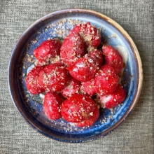 Λουκουμάδες Red Velvet (10 τμχ)