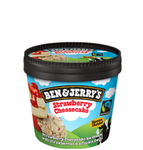 Ben και Jerrys Strawberry Cheesecake Κυπελάκι