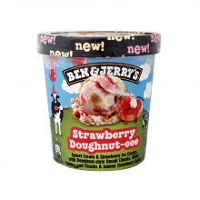 Ben και Jerrys Strawberry Doughnut-eee Οικογενειακό