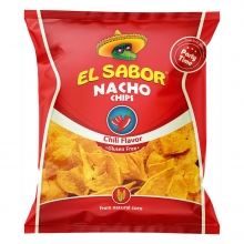 El Sabor Nacho Chips Chilli Flavor 225gr