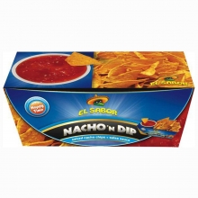 El Sabor Nacho Chips + Salsa Dip