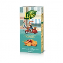 Life Μήλο - Πορτοκάλι - Καρότο 330ml
