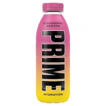 Prime Strawberry Banana 500ml