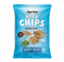 Agrino Rice Chips Aegean Herbs 60gr