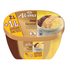 Aloma Banana, Caramel and Cocoa 3lt