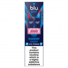 Blu Pod Blueberry Cherry 2000 Puffs 2 Κάψουλες - 8.00€