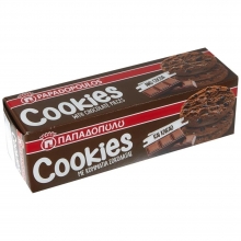 Cookies με Κομμάτια Σοκολάτας και Κακάο 180gr