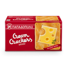 Cream Crackers Παπαδοπούλου 165gr