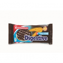 Digestive Παπαδοπούλου Μπισκότα με Μαύρη Σοκολάτα 67gr