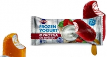 Greek Frozen Yogurt Φράουλα (ξυλάκι)