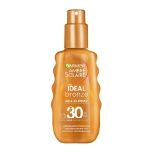 Garnier Ambre Solaire Ideal Bronze Milk in Spray SPF30 150ml