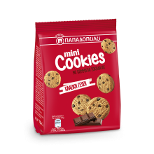 Mini Cookies Μπισκότα με Κομμάτια Σοκολάτας 70gr