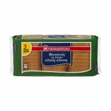 Παπαδοπούλου Φρυγανιές Ολικής Αλεσης 240gr