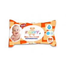 Υγρά Μωρομάντηλα Fluffy 80 τεμ