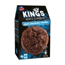 Αλλατίνη Kings Soft Cookie Dark Chocolate Chunks 160gr