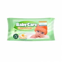 BabyCare Μωρομάντηλα Χαμομήλι (72 τεμ)