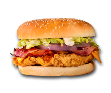 Burger με Κοτομπουκιές