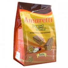 Amaretti Γκοφρέτα Peanut Butter 125gr