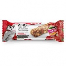 Jannis Μπάρα Ξηρών Καρπών με Φράουλα και Rasberry χωρίς Προσθήκη Ζάχαρης 28gr