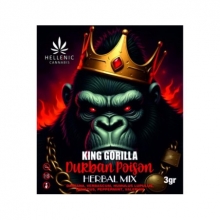 King Gorilla Durban Poison Herbal Mix 3gr - 16.00€