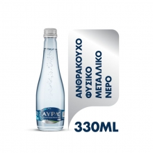 Αύρα Ανθρακούχο Φυσικό Μεταλλικό Νερό 330ml
