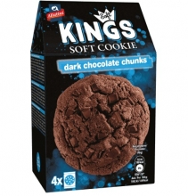 Αλλατίνη Kings Soft Cookie Dark Chocolate Chunks 160gr