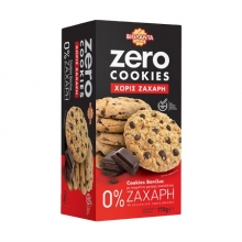 Βιολάντα Zero Cookies Βανίλια με Κομμάτια Σοκολάτας 0% Ζάχαρη 180gr
