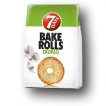 7days Bake Rolls Σκόρδο 150gr