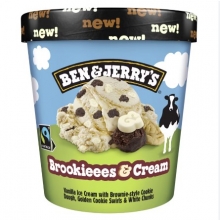 Ben και Jerrys Brookies and Cream Οικογενειακό