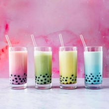 Bubble Tea με Πέρλες Πράσινο Μήλο
