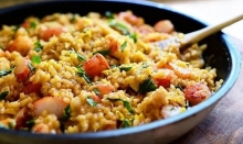 Κριθαρότο με Γαρίδες