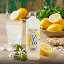 MastiH2O Μαστιχολεμονάδα με Τζίντζερ 330ml