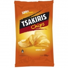 Tsakiris Chips Αλάτι 45gr